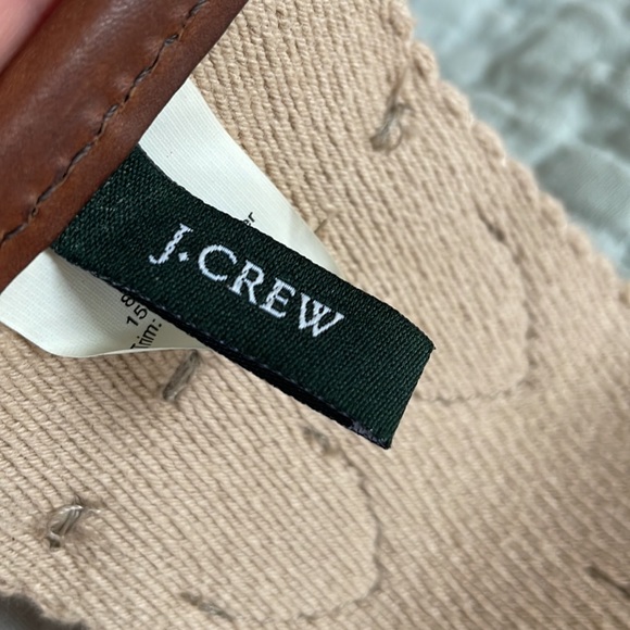 J. Crew Cotton and Leather Belt with Buckles - Small - Picture 2 of 3
